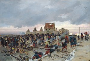 Bivouac Le Bourget-ben az 1870. december 21-i csata után, 1872.